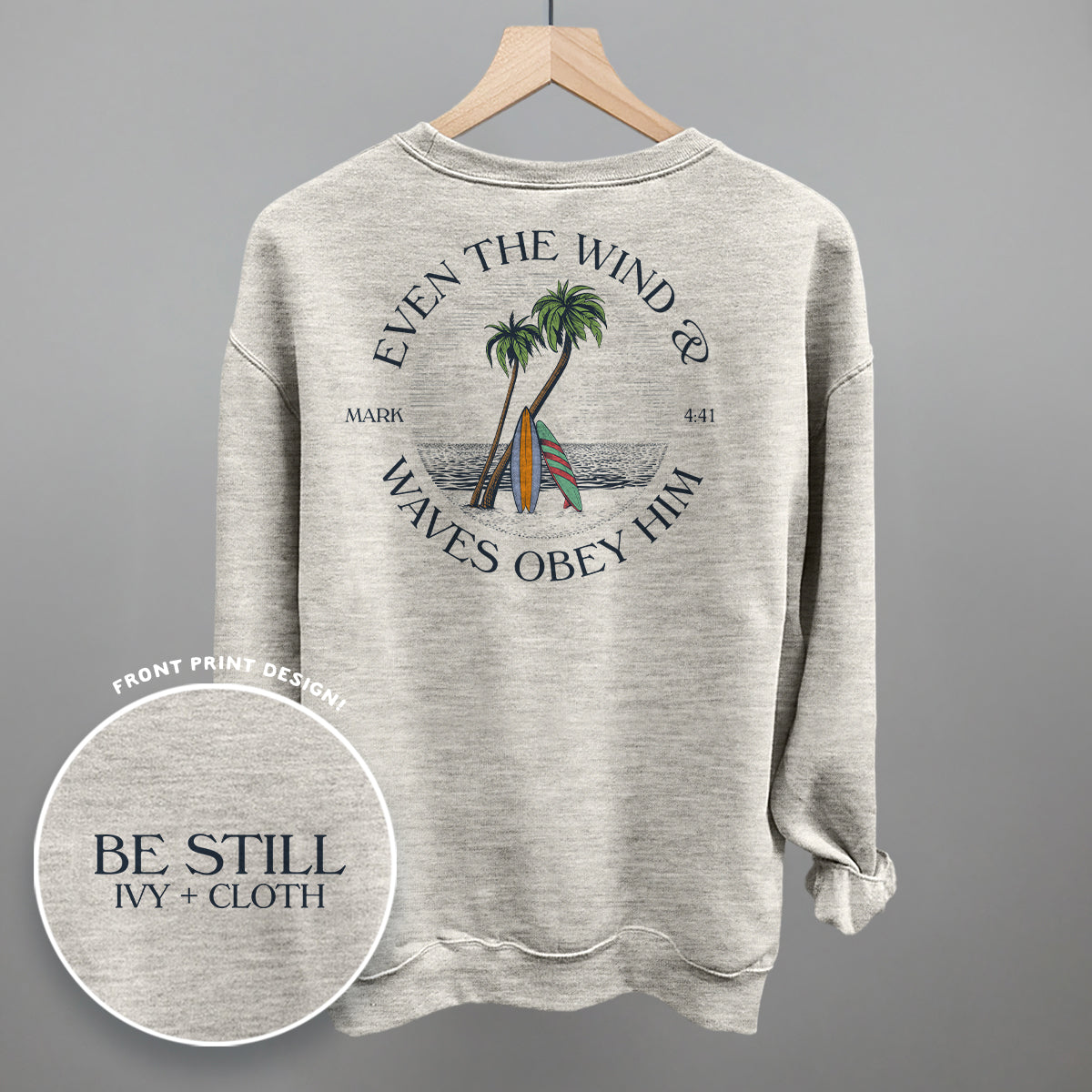 Even the Wind and Waves Obey Him Tee