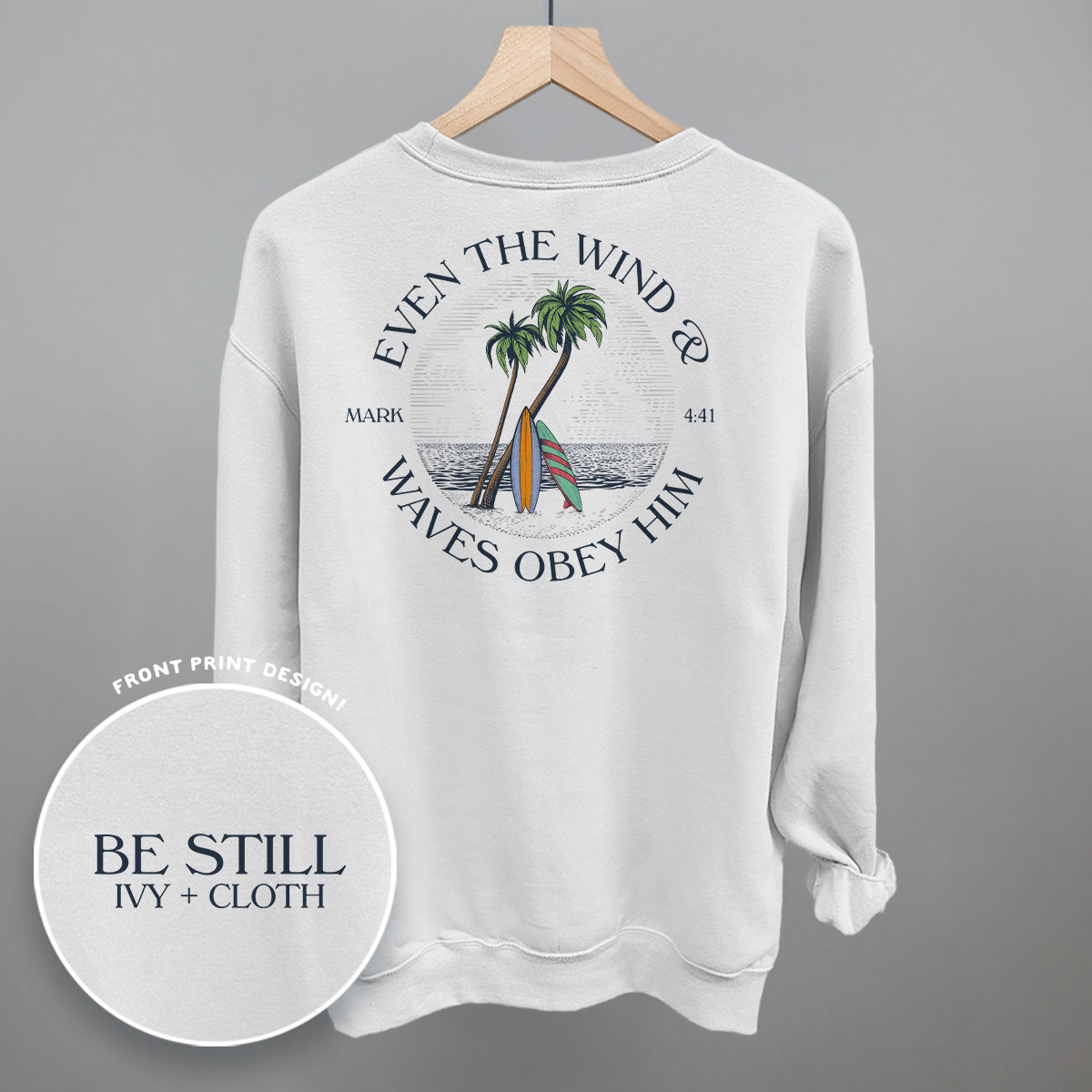 Even the Wind and Waves Obey Him Tee