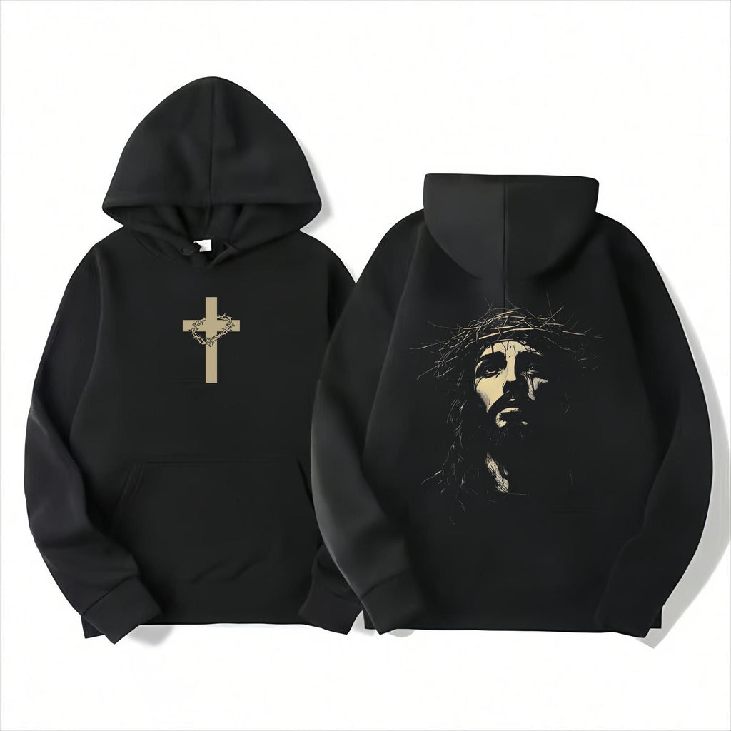 Jesus Crown of Thorns Hoodie