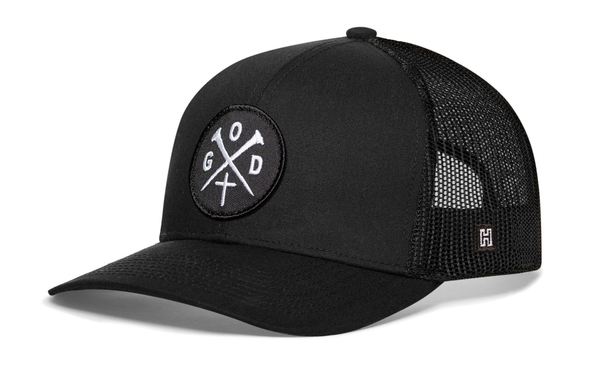 God Trucker Hat  |  Christian Snapback