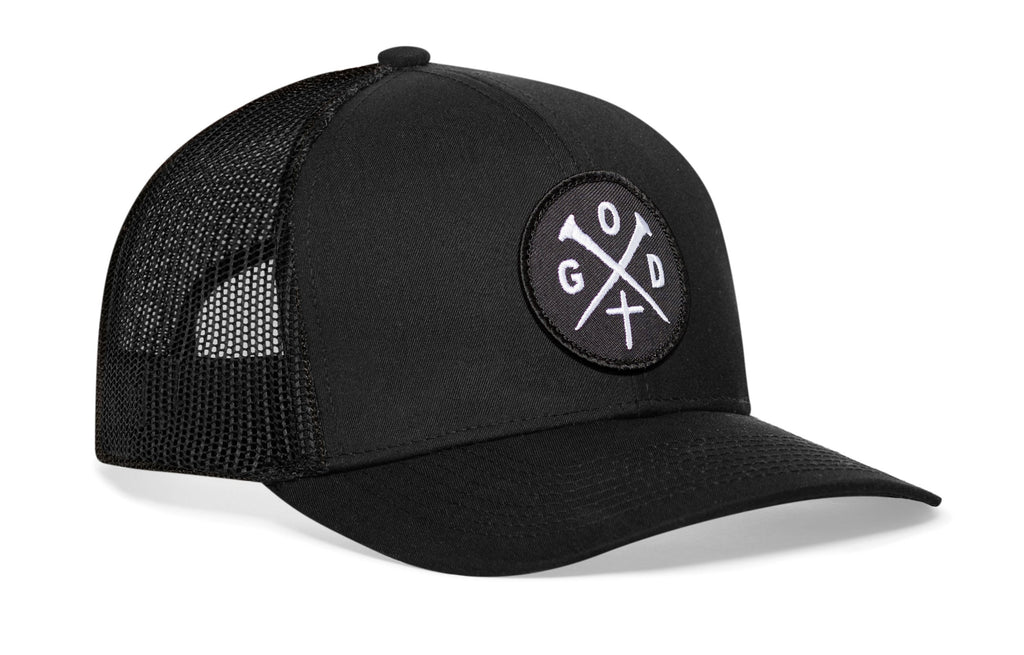 God Trucker Hat  |  Christian Snapback