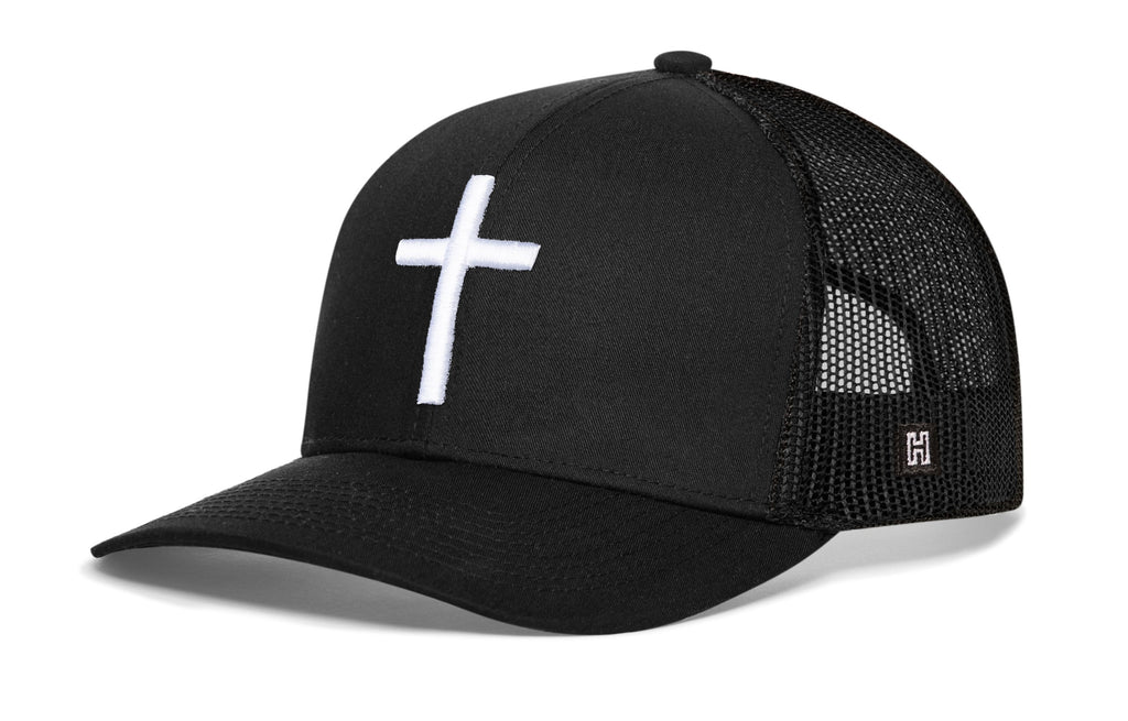 Cross Trucker Hat  |  Christian Snapback