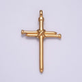 Nail Cross Pendant Necklace