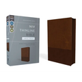 NIV Large Print Thinline Bible – Brown