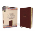 Nrsvue, Holy Bible, Leathersoft, Burgundy, Comfort Print - Imitation Leather